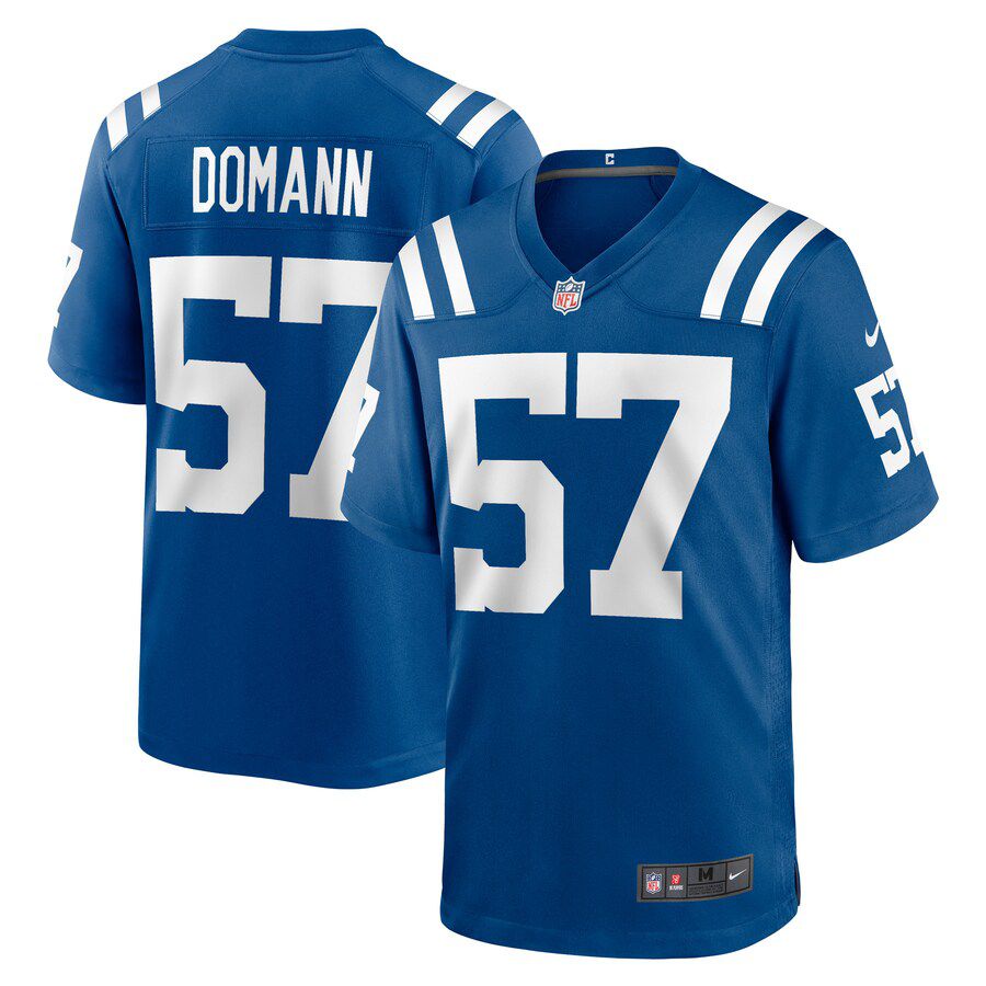 Men Indianapolis Colts #57 JoJo Domann Nike Royal Game Player NFL Jersey->indianapolis colts->NFL Jersey